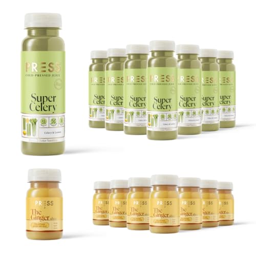 PRESS Healthfoods Juice & Ginger Shot Variety Pack