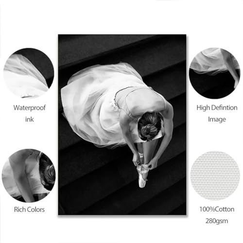 Affiches de danse de ballet moderne pour mur de salon vide - 2