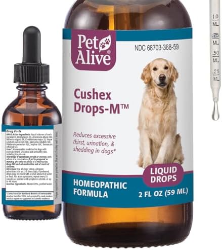 PetAlive Cushex Drops-M, Cushing's Disease Pet Supplement, 2fl oz...