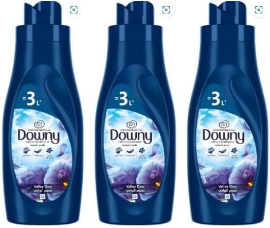 concentrate fabric softener, valley dew 3 x 1l