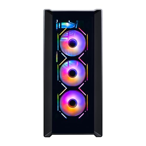 Image of NOVA Gaming PC Desktop Computer, Intel Core Ultra 9 285k, GeForce RTX 5070 TI 16GB, 32GB DDR5, 4TB SSD, 360 LCD Liquid Cooler, Windows 11 Home, RGB Lighting, Ready to Use