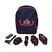 HySHINE Tractors Rock Horse Grooming Set (One Size) (Navy/Red)