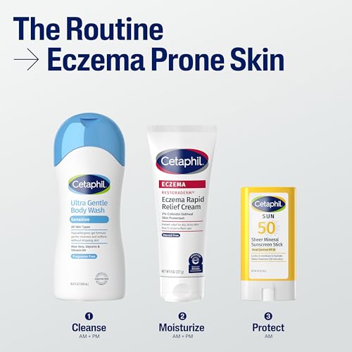 Cetaphil RESTORADERM Eczema Flare-Up Relief Cream, Colloidal Oatmeal, 8oz - image 6