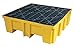 Drum Spill Cntnmnt Pallet, 4 Drum, 5k lb.