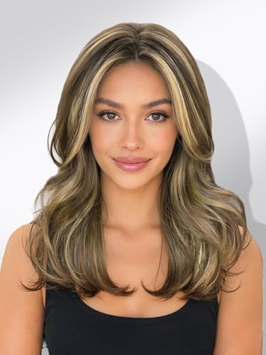 FAVE 18 Inch Layered Wig 13×6 HD Transparent Lace Front