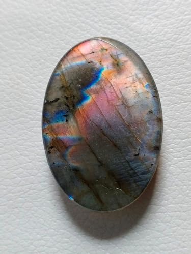 Pendentif en labradorite violette pour sublimer vos colliers faits main - 6