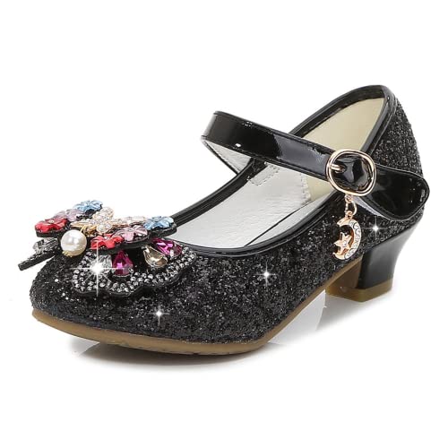 Chaussures performance filles à paillettes pour gala de danse et théâtre