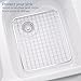 iDesign Metal Kitchen Sink Protector Grid for Kitchen, Bathroom, Basement, Garage, The Gia Collection - 12.75