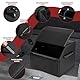 Auto Kofferraum Organizer, 38×30x31cm Faltbare Leder Aufbewahrungsbox, Auto Kofferraum Wasserdicht mit Magnetschnalle, Haushaltsklassifikationsbox, Camping Organizer, SUV Limousine Aufbewahrungsbox