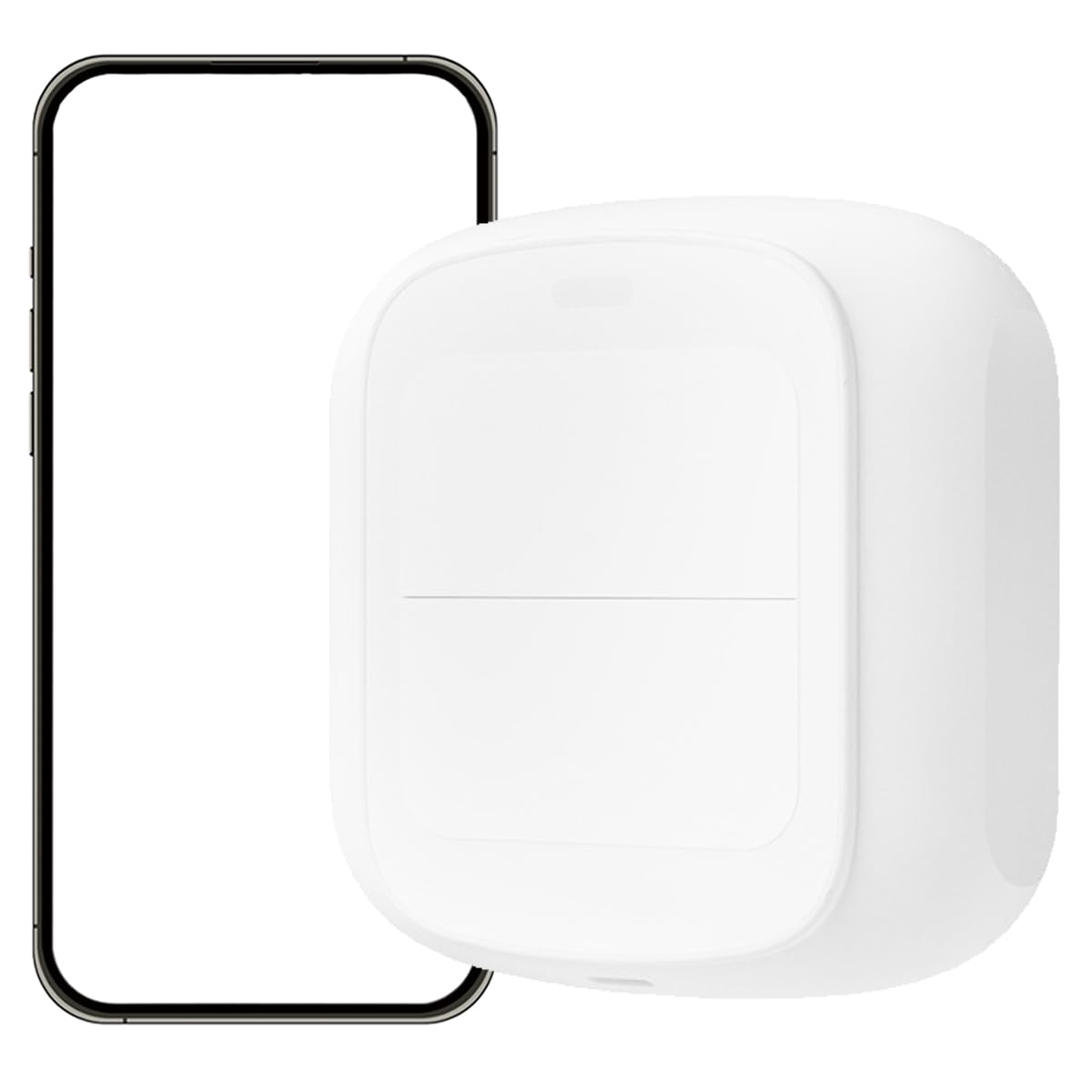 Zigbee Intelligente WiFi-Funk-Schalter,2 Tasten, 3-Wege-Steuerung,Individuell anpassbare Aktionen,Beleuchtungssteuerung,Steuerung mehrerer Geräte über die Smart Life App