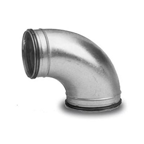 Tuyau coudé CasaFan B90 coude de ventilation circulaire pour conduit d'extraction