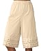 Velrose Snip-it 26" Culotte Slip (2402), Beige, M