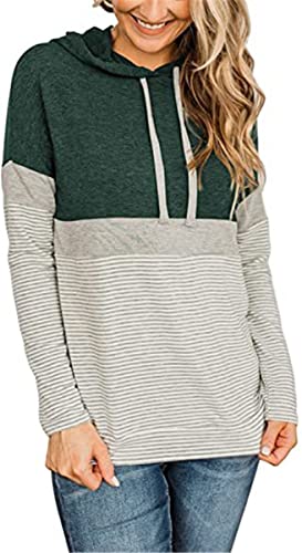 Sudaderas con capucha para mujer Tops manga larga Casual suelta Cover
