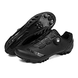 🚲Robust suela: suela de nylon duro de zapatos de peletón es desgastado y duradero, lo que garantiza su seguridad mientras se conduce. La suela rígida de los zapatos de ciclismo evita una gran pérdida de energía y proporciona una Xperience agradable en el montar a caballo a largo plazo.