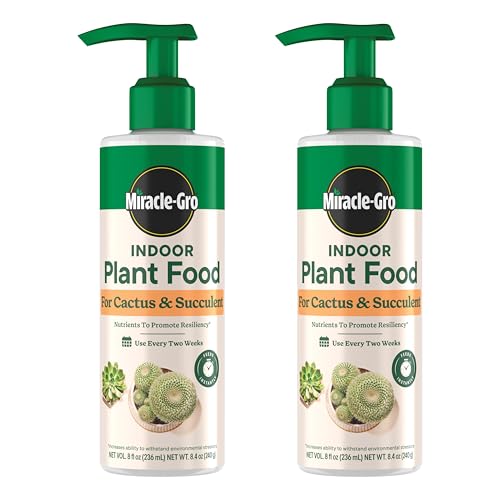 Miracle-Gro Indoor Plant Food for Cactus & Succulent 8 fl. oz. (2-Pack)
