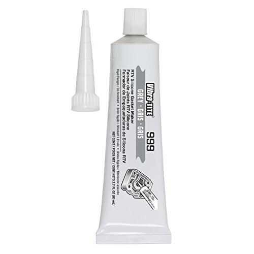 Vibra-TITE 99980 Vibra-Tite 999 RTV Silicone Gasket Maker, Grey