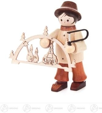 Amazon Co Jp クリスマスのおよそ 6 つの Cm の鉱石山のクリスマス図木図のミニチュア蝋燭のアーチの転売者の未塗装の高さ おもちゃ