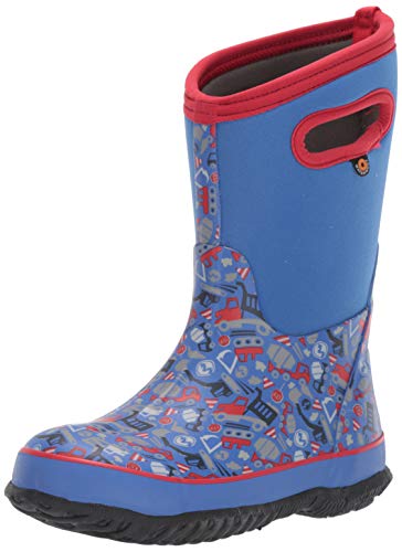 Image of BOGS unisex-child Classic High Waterproof Insulated Rubber Neoprene Rain BootSnow Boot