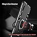 BestAlice for Xiaomi Redmi K20/K20 Pro/Mi 9T/9T Pro Case, Hybrid Heavy Duty Protection Shockproof Defender Kickstand Armor Case Cover Tempered Glass Screen Protector，Black