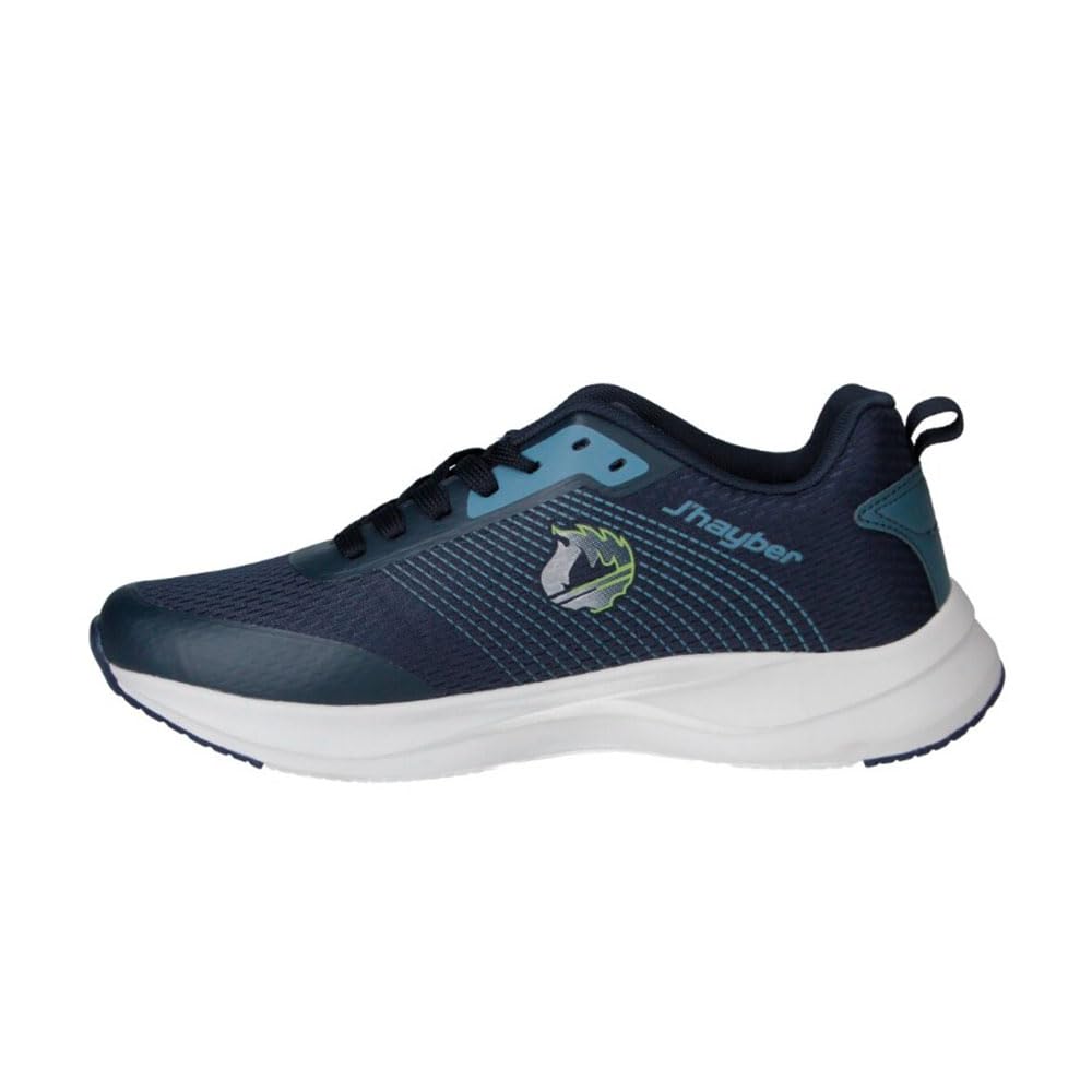 J´HAYBER - J’hayber ZA450982 Zapatillas Deportivas para Hombre, Running y Fitness, Ligera y Transpirable, Suela con Amortiguación, Cordones, Azul Marino para: Hombre