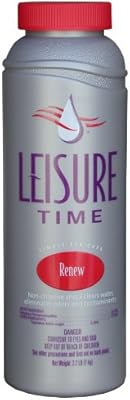 Leisure Time RENU2 Renew Non-Chlorine Shock Treatment for Spas and Hot Tubs, 1-Pack