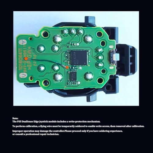 Image of GuliKit 720 Adjustable Tension TMR Electromagnetic Hall Effect Joystick Replacement Kit, for PS5 DualSense / Edge Controller, Anti-drift Stick Repair Module with 3 Pairs Thumbstick Caps, Soldering Required