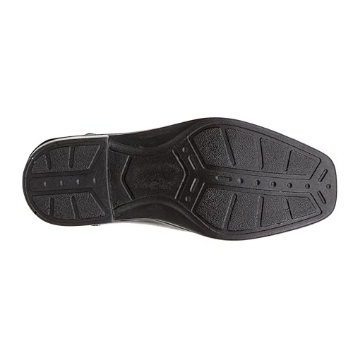 Deer Stags BLZNGHTEC-1-BLACK-7 MEDIUM US BIG KID Boys Blazing Oxford, Black thumb #3