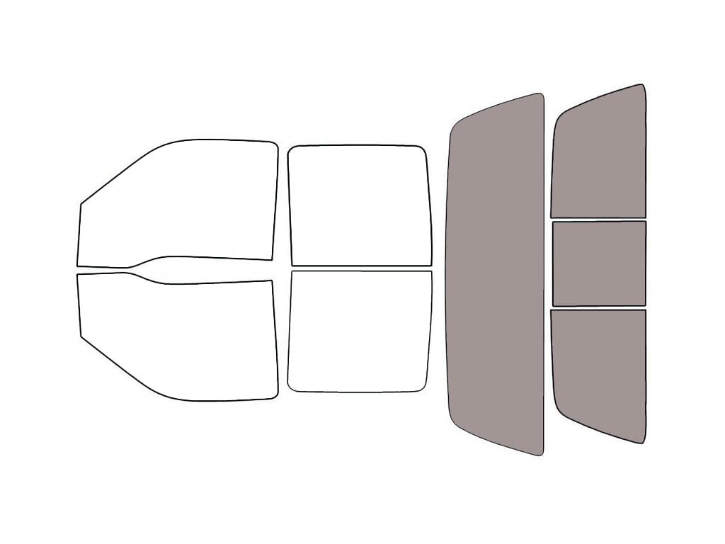 Avery Dennison NR Nano Ceramic IR Window Tint Kit Fits Ford F-250 1999-2007 (4 - Picture 49 of 57