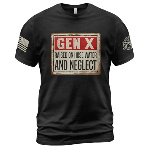 Gen X Raised On Hose Water and Neglect Shirt, Gen X T Shirt Women, Gen X Shirts for Men, Generation X Shirt 8
