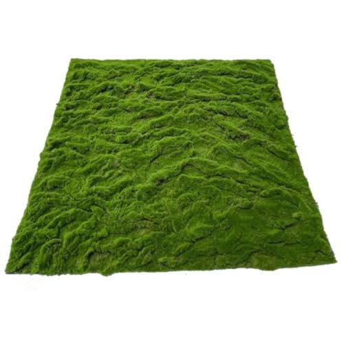 Waterproof Artificial Moss for Gardens - Lush Faux Moss Sheets for Wall Decor, Planters, and Landscaping Projects(1 Size)