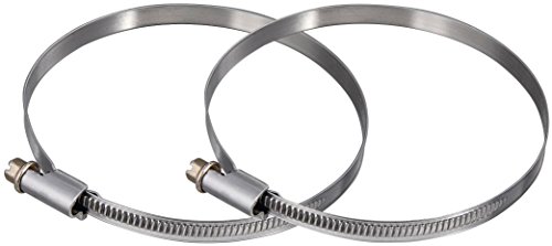 Xavax 2er Set Schlauchschellen mit Schneckenantrieb, Spannbereich 110 - 130 mm, Bandbreite 9 mm Cover