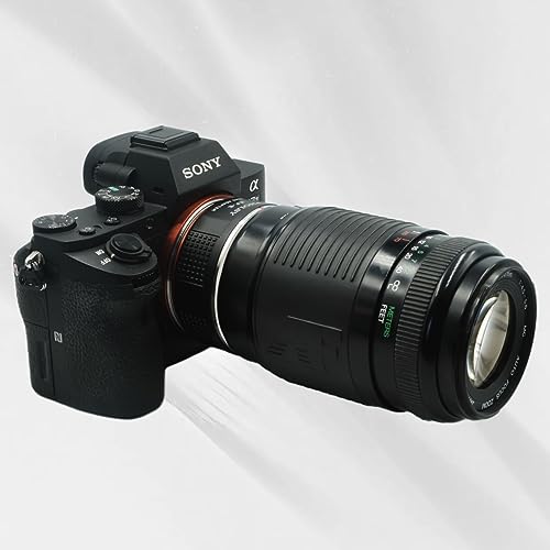 PHOLSY Lens Mount Adapter Manual Focus Compatible with Canon EF to Sony E Mount Camera Body a1 a9ii a7S iii/ii - Image 2