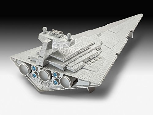 Revell Modellbausatz Star Wars Imperial Star Destroyer im Maßstab 1:4000, Level 1, originalgetreue Nachbildung mit… – Bild 6