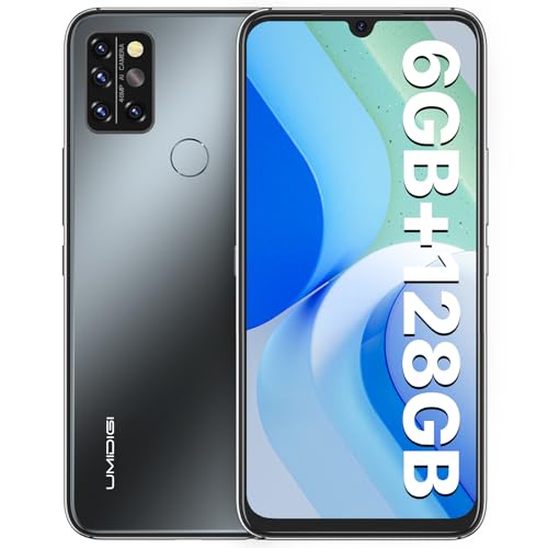 Image of UMIDIGI A9 Pro Cell Phone, Helio P60, 8GB+128GB Expandable 256GB, 6.3 Inch FHD Touch Screen, Double-Sided 2.5D Curved Glass, 48MP Quad Camera, 4150mAh, Dual SIM 4G Volte