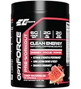 EC Sports, OptiForce Pre-Workout, Clean Energy, 6G Citrulline Mallate, 2G Beta Alanine, 2G Betain...