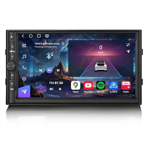 ✪【Funzioni Avanzate e Connettività】2DIN Autoradio con modulo Bluetooth 5.1 integrato per una guida più sicura e senza mani. Supporta il controllo volante, permettendoti di gestire musica e volume direttamente dal volante. Compatibile con Torque Pro OBD2, DVR, TPMS, TV, DAB+, DVB-T/T2, ingresso per telecamera posteriore con controllo Shutter inverso. Dispone di Wi-Fi integrato per navigare liberamente su Internet e interfaccia Smart UI con sfondi personalizzabili e luci pannello regolabili. Supporta CVBS e telecamere AHD fino a 1080P 30FPS.