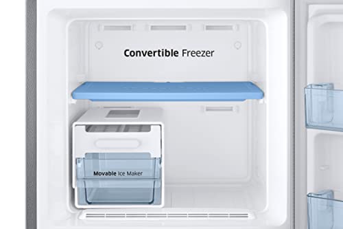 Image of Samsung 256L 2 Star Inverter Frost-Free Convertible 3 In 1 Double Door Refrigerator Appliance (RT30C3732YS /HL,Silver Archi)