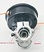 Gabasinover Replacement Parts 308210008+309562007 Gear Box + Trimmer Head assembley Compatible with Gearbox Assembly Compatible with More Straight Shaft Trimmer