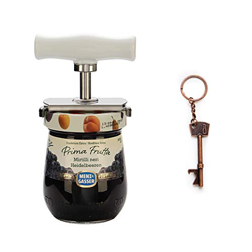 Shenghai Adjustable Professional Jar Opener Stainless Steel Spiral Design Suitable For Opening 1-4 Inches Bottle Can, Supporting Those With Limited Hand Movement Kitchen Tool #TOP27