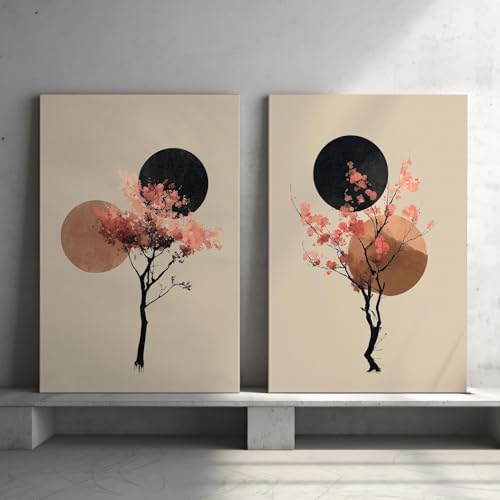 Tableau moderne Sakura pour calmer l'espace déco murale zen - 4