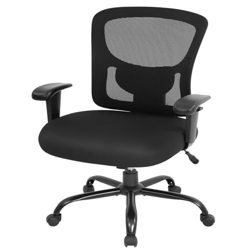 BestOffice Big and Tall Office Chair 500lbs Desk Chair Mesh...