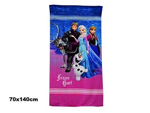 Preisvergleich Produktbild Badetuch 70 x 140 Frozen Mikrofaser