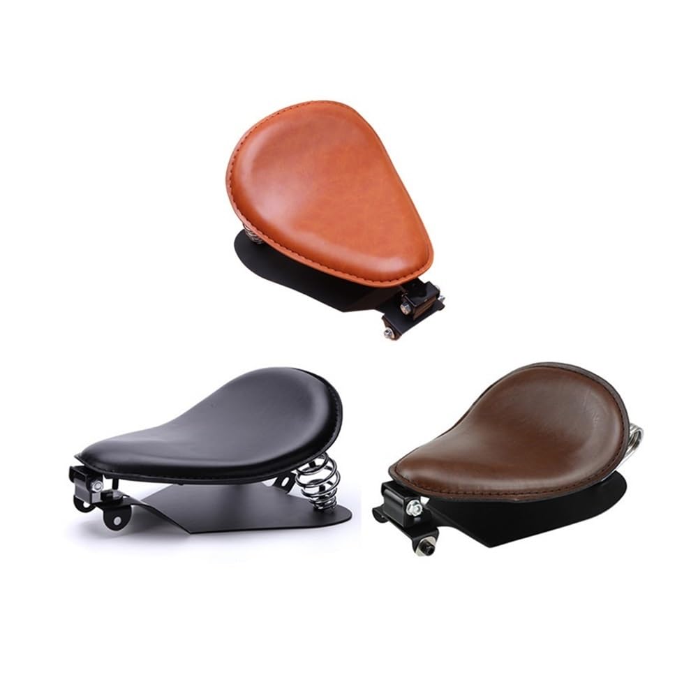 Motorrad Sitz Motorradzubehör Motorrad-Sitzkissen Federleder Sitzkissen Universalmodell Motorrad-Ersatzteile