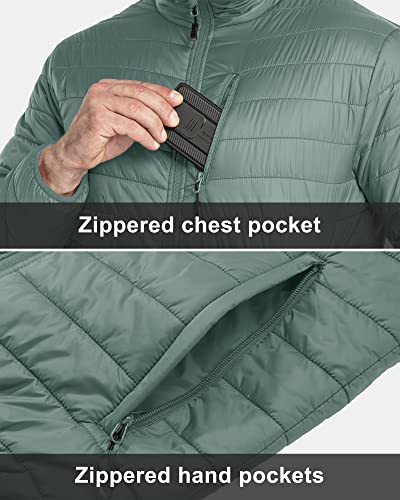 Image of 33,000ft Men's Puffer Jacket Lightweight Packable Insulated Winter Coat
