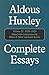 Complete Essays, Vol. 2: 1926-1929 (Volume II)