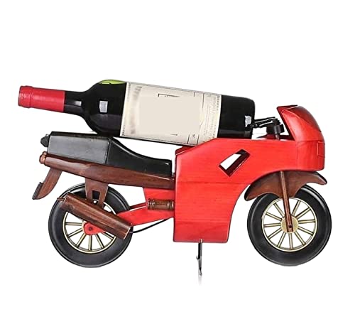 Soporte para botellas de vino de madera maciza miniatura 1
