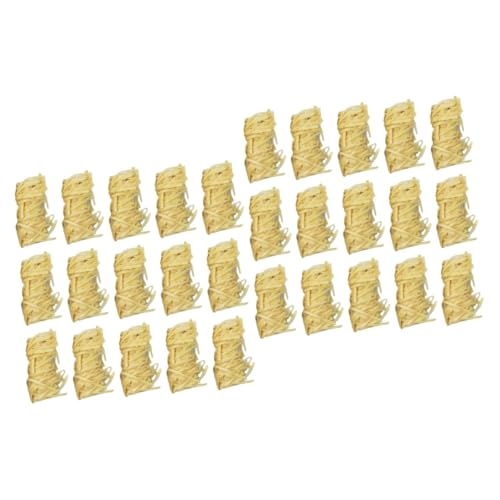 GALPADA 3sets Set of Firestarters for Campfires Grill Starter Logs for Outdoor Indoor Use 32pcs*3