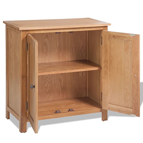Festnight Antique Sideboard Buffet Storage Cabinet Solid Oak Kitchen Dining Room Furniture