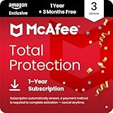 McAfee Total Protection 3-Device 2025 | 15-Months| Antivirus, VPN, Scam Protection, Identity Monitoring | 15-Months Subscription with Auto-Renewal | Digital download