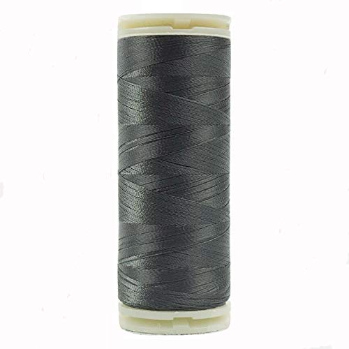 WonderFil Specialty Threads hilo de poliéster fino 100wt gris miniatura 1